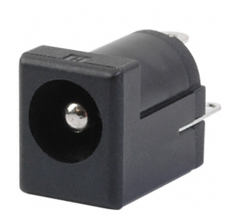 Pack of 4 PJ-044AH Power Barrel Connector Jack 2.10mm ID (0.083"), 5.50mm OD (0.217") Through Hole