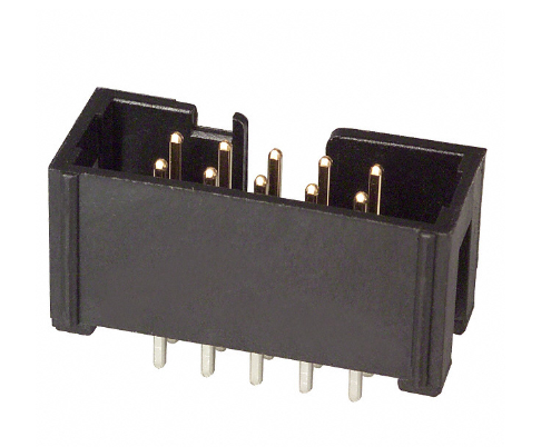 Pack of 4 N2510-6003-RB Connector Header Through Hole 10 position 0.100" (2.54mm)