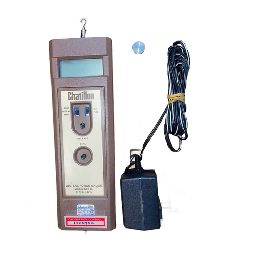 DRC-50 Digital Force Gauge. 0-50lb X .2 Lb, Adapter included only, Boxed, Like New, Missing Some Hardware