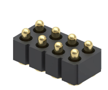 Pack of 4 813-22-008-30-001101 Connector 8 Position Spring Piston Surface Mount :RoHS