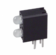 Pack of 2 553-0188F LED CBI 3MM BI-LVL BLU RA :RoHS