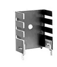 6021PBG Heat Sinks Heat Sink+Tab, TO220, Vertical, 12.5 C/W, Pre-Black, 2.21mm Hole, 10.16x1.78mm :RoHS