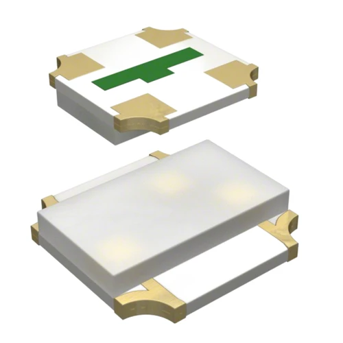 5977717507F Red, Green, Blue (RGB) 624nm Red, 527nm Green, 470nm Blue LED Indication - Discrete 2.2V Red, 3.3V Green, 3.2V Blue 0404 (1010 Metric), Cut Tape, RoHS