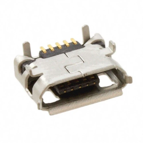 Pack of 10 10118194-0001LF Connector USB - micro B USB 2.0 Receptacle 5 Position Surface Mount, Right Angle; Through Hole : RoHS