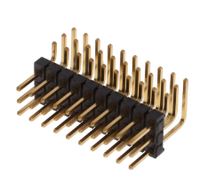Pack of 5 TSW-110-08-G-T-RA Connector Header Through Hole, Right Angle 30 position 0.100" (2.54mm)