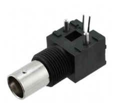 Pack of 2 031-5540 BNC Connector Jack, Female Socket 50 Ohms Panel Mount, Through Hole, Right Angle Solder :RoHS