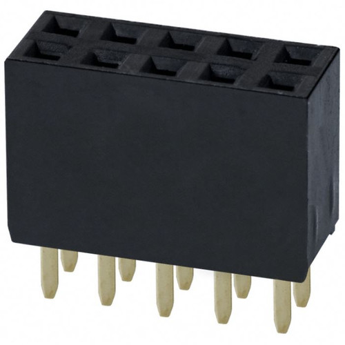 Pack of 5 PPPC052LFBN-RC Connector 10 Position Header 0.100" (2.54mm) Through Hole Gold : RoHS