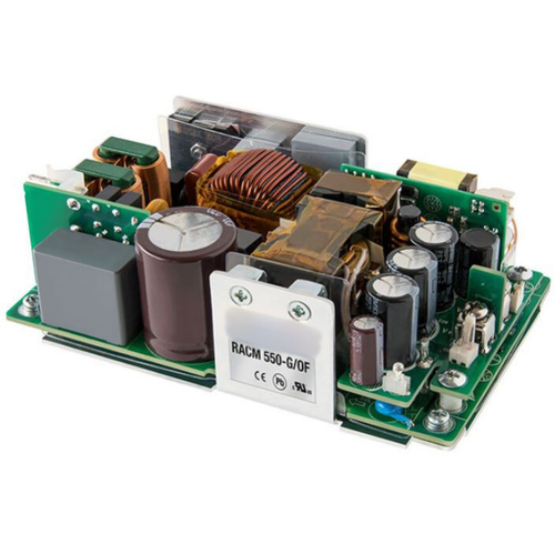 RACM550-24SG/OF Power Supply Open Frame AC DC Converters 1 Output 24V 80 ~ 264 VAC, 120 ~ 370 VDC Input : RoHS