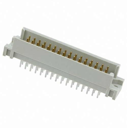 3-1393659-9 Connector 48 Position Din Plug, Male Pins Gold or Gold-Palladium Through Hole : RoHS