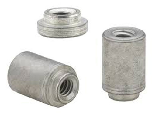 SMTSO-256-2ET Standoff Round F 2-56-THD Carbon Steel Electro-Bright Tin ASTM B 545