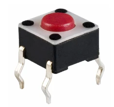 Pack of 10 TL1105F250Q Tactile Switch SPST-NO 0.05A 12V Top Actuated Through Hole :RoHS