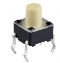 Pack of 10 TL1105EF160Q Tactile Switch SPST-NO 0.05A 12V Top Actuated Through Hole :RoHS