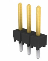 Pack of 3 TSW-103-07-L-S Connector Header Through Hole 3 position 0.100" (2.54mm) :RoHS