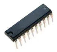 MC74HC574AN IC Flip Flop D-Type Bus Interface Pos-Edge 3-ST 1-Element 20-Pin PDIP