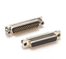 Pack of 2 180-044-213R021 CONN D-SUB HD RCPT 44POS PNL MNT :RoHS
