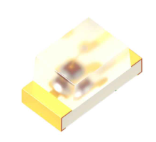 Pack of 10 APT1608YC   Yellow 588nm LED Indication - Discrete 2.1V 0603 (1608 Metric) :RoHS, Cut Tape