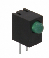 Pack of 7 WP934CB/GD LED CBI 3MM GRN DIFF RA :RoHS