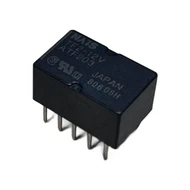 TF2-12V   Relay DPDT ATF203 1A 12VDC 1.8K Ohm Through Hole : RoHS