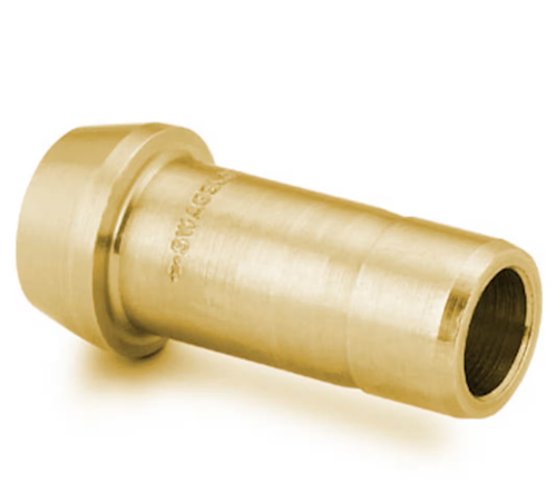 B-601-PC Port Connector 3/8PC X 3/8TA Brass Tube Fitting