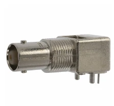 Pack of 2 5413879-1 BNC Connector Jack, Female Socket 50 Ohms Panel Mount, Through Hole, Right Angle Solder :RoHS
