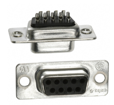 Pack of 5 5-747905-2 Connector D-Sub 9 Position SLDR Cup :RoHS