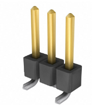 Pack of 2 TSM-103-01-L-SV Connector Header Surface Mount 3 position 0.100" (2.54mm) :RoHS