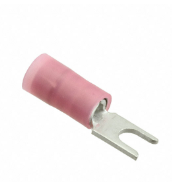 Pack of 10 19139-0003 Connector Crimp Red 4 Stud Spade Terminal 18-22 AWG
