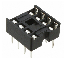 Pack of 4 ED08DT Connector Dip Socket 8POS Tin :RoHS