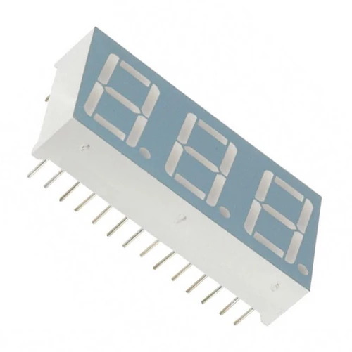 Pack of 13 BA56-13YWA LED Displays & Accessories Yellow Diffused 3 Digit