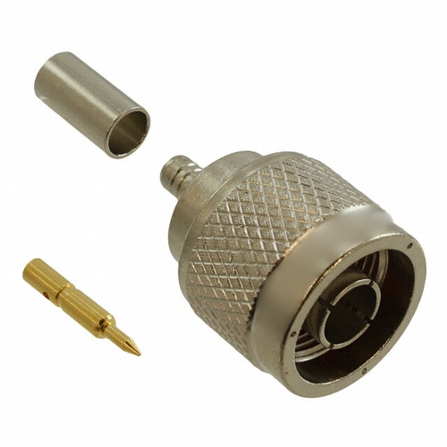 82-5375 Connector Plug, Male Pin 50 Ohms Crimp