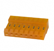 640426-8 Connector Rectangular 8 Position I D C 18 AWG Tin
