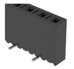 Pack of 4 SSM-124-L-SV-BE Connector Receptacle 24 Position Gold SMD :RoHS , Tube