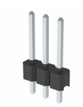 Pack of 10 PREC003SFAN-RC Connector Header Through Hole 3 position 0.100" (2.54mm) :RoHS