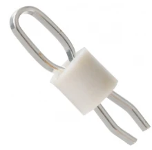 Pack of 7 5012 White PC Test Point, Multipurpose Phosphor Bronze Silver Plating Through Hole Mounting Type