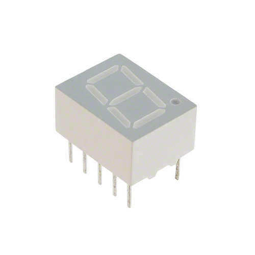 Pack of 2  HDSP-316H  Display Modules, LED Character and Numeric Red 7-Segment 1 Character Common Cathode 1.8V 1mA 0.504" H x 0.382" W x 0.276" D, 10DIP