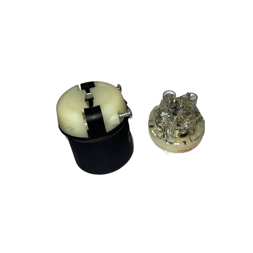 HBL5461 Connector Power Entry, 3P4W, L16-20, Power Entry, 20 A, Black, White, Nylon (Polyamide) Body, 480V