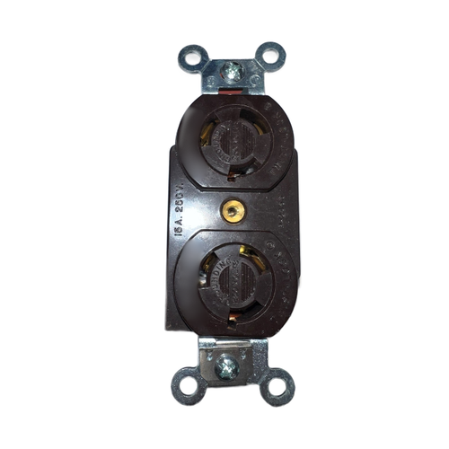 HBL4550 Connector Power Entry RCPT 15A Twisted Lock 205V