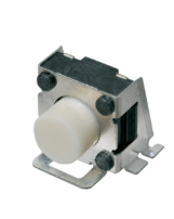 Pack of 4 TL3360CF185Q Tactile Switch SPST-NO 0.05A 12V Side Actuated Surface Mount, Right Angle :RoHS , Cut Tape