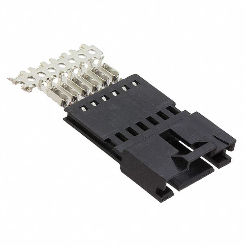 103948-5 Connector Plug 6 Position Rectangular IDC Gold 26-30 AWG