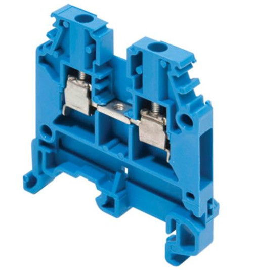 Pack of 4 1SNA125486R0500 Connector Modular Terminal Block 2 POS 5mm Screw DIN Rail 30A/Contact Box