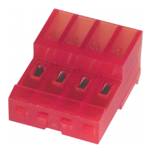 Pack of 10 640440-4 CONN RCPT 4P IDC 22AWG Tin-Lead