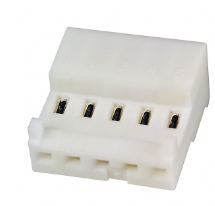 Pack of 10 643814-5 CONN RCPT 5P IDC 24AWG Tin-Lead