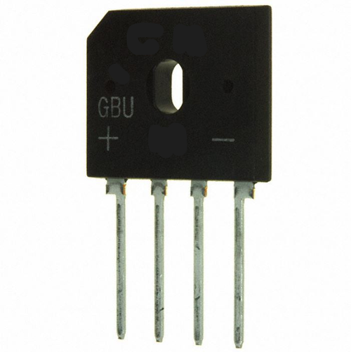 Pack of 4 GBU25005-G Rectifier Bridge Single Phase Standard 50 V Through Hole GBU