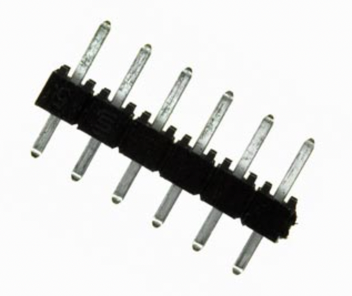 Pack of 28 MTSW-106-06-G-S-120 Connector Header Through Hole 6 position 0.100" (2.54mm)