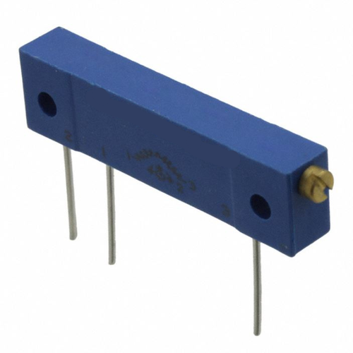3059P-1-254LF Resistor 250k Ohms 1W PC Pins Chassis Mount Trimmer Potentiometer Cermet 22.0