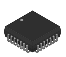100324QC Integrated Circuits Translator Unidirectional 28PLCC
