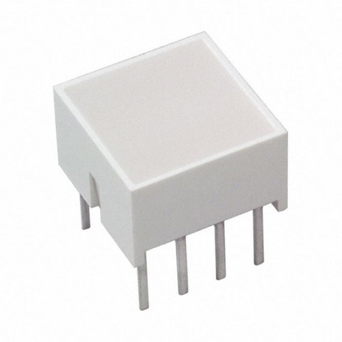 Pack of 5 HLMP-2655 LED Circuit Board Indicator Single, DIP Red 2V 90mA 8.89mm Through Hole
