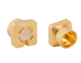 Pack of 2 SMP-MSLD-PCS18T SMP Connector Jack, Male Pin 50 Ohms Surface Mount Solder :RoHS , Cut Tape