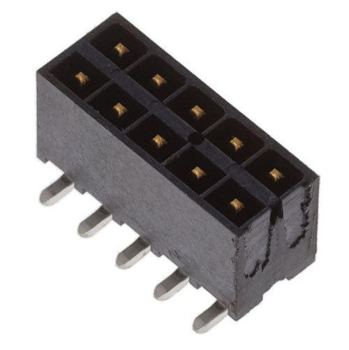 Pack of 2 IPT1-105-01-S-D-VS-A Connector Header Surface Mount 10 position 0.100" (2.54mm)