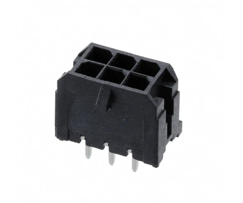 Pack of 4 0430450628 Connector Header Through Hole 6 position 0.118" (3.00mm)